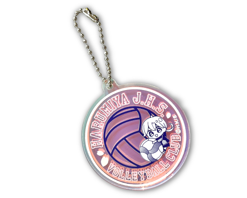 「翔けて春風」春宮中オーロラアクキー