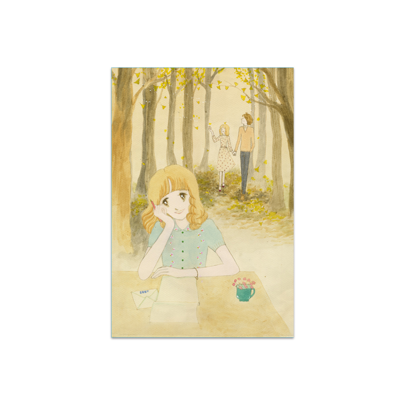 陸奥A子／黄色いりぼんの花束にして
